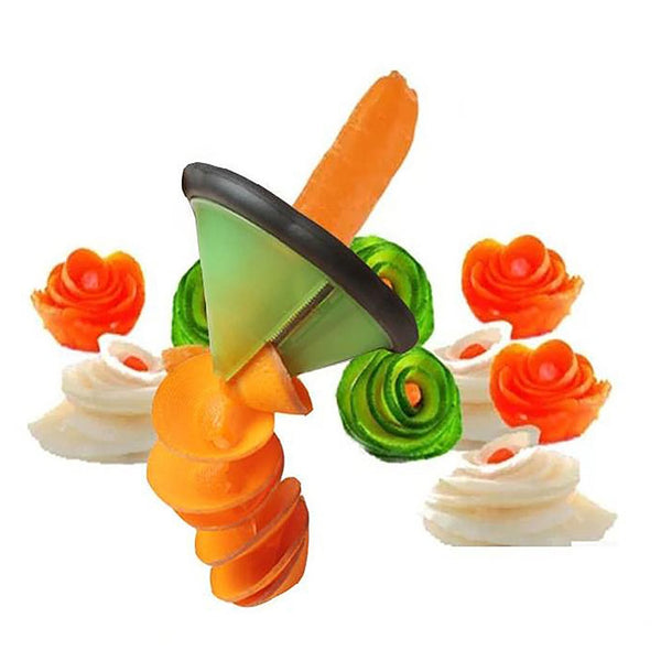 Creative Kitchen Gadgets Vegetable Spiralizer Slicer Carrot Cucumber Tool Kitchen Accessories Cooking Tools Vegetable Curler