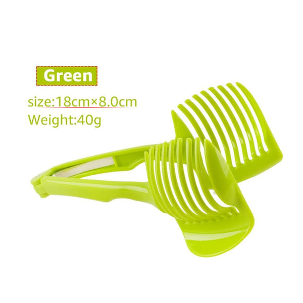 Myvit Tomato Slicer Multifunctional Handheld Tomato Round Slicer Fruit Vegetable Cutter Stand Lemon Onion Shreadders Slicer