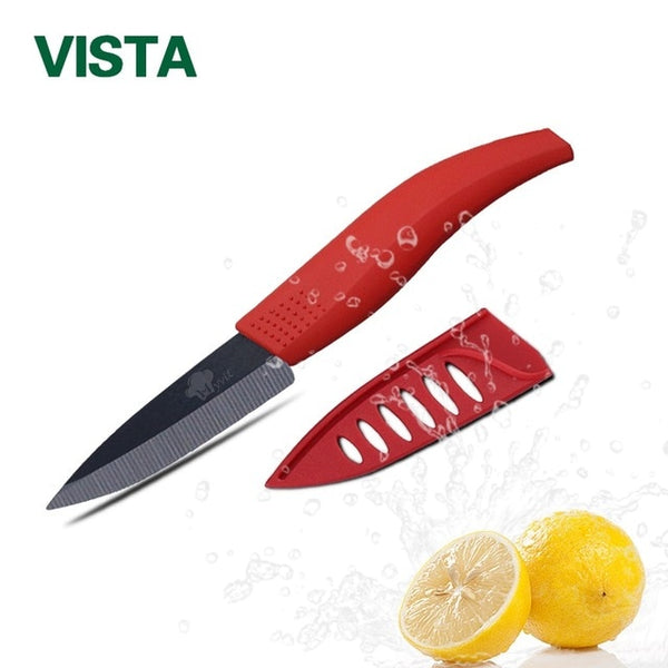 Myvit 3 /4 /5 /6 Inch Ceramic Knife Black Blade Ergonomic Handle Kitchen Fruit Paring Gift Knife Japanese Sashimi Cooking Tools