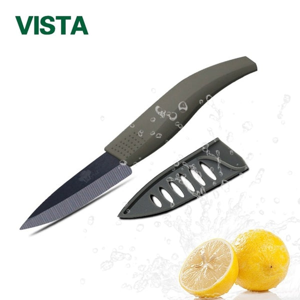 Myvit 3 /4 /5 /6 Inch Ceramic Knife Black Blade Ergonomic Handle Kitchen Fruit Paring Gift Knife Japanese Sashimi Cooking Tools