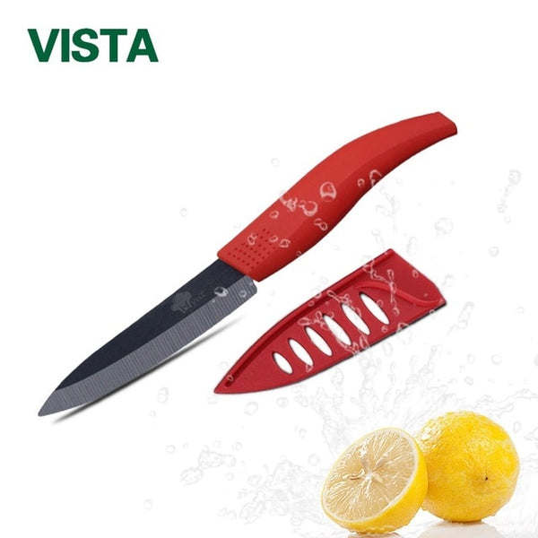 Myvit 3 /4 /5 /6 Inch Ceramic Knife Black Blade Ergonomic Handle Kitchen Fruit Paring Gift Knife Japanese Sashimi Cooking Tools