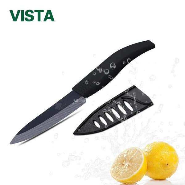Myvit 3 /4 /5 /6 Inch Ceramic Knife Black Blade Ergonomic Handle Kitchen Fruit Paring Gift Knife Japanese Sashimi Cooking Tools