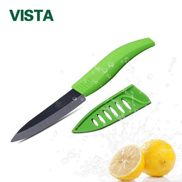 Myvit 3 /4 /5 /6 Inch Ceramic Knife Black Blade Ergonomic Handle Kitchen Fruit Paring Gift Knife Japanese Sashimi Cooking Tools