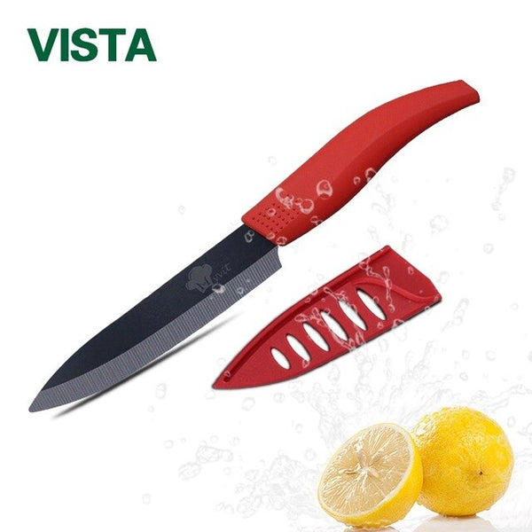 Myvit 3 /4 /5 /6 Inch Ceramic Knife Black Blade Ergonomic Handle Kitchen Fruit Paring Gift Knife Japanese Sashimi Cooking Tools