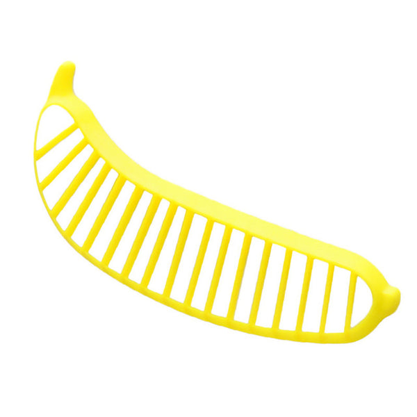 Eco-friendly Banana Slicer Cutter Kitchen Tools Plastic Vegetable Fruit Slicers Cutter Cucumber Ham Sala Shredders Cooking Tools