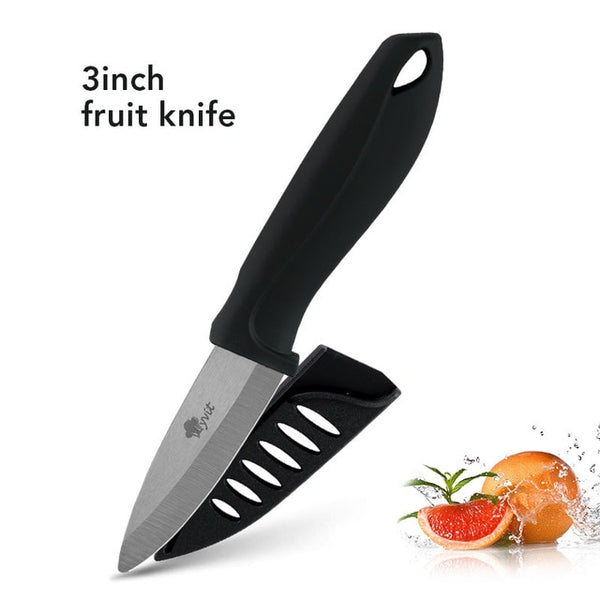Ceramic knife 3 /4 /5 /6 Inch Ceramic Knife Black Blade Ergonomic Handle Kitchen Fruit Paring Gift Knife Japanese Sashimi