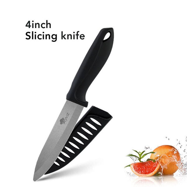 Ceramic knife 3 /4 /5 /6 Inch Ceramic Knife Black Blade Ergonomic Handle Kitchen Fruit Paring Gift Knife Japanese Sashimi