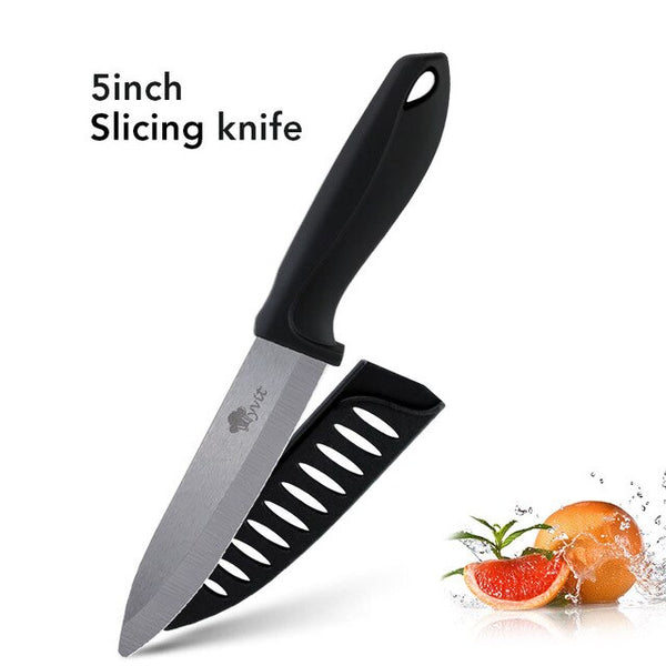 Ceramic knife 3 /4 /5 /6 Inch Ceramic Knife Black Blade Ergonomic Handle Kitchen Fruit Paring Gift Knife Japanese Sashimi