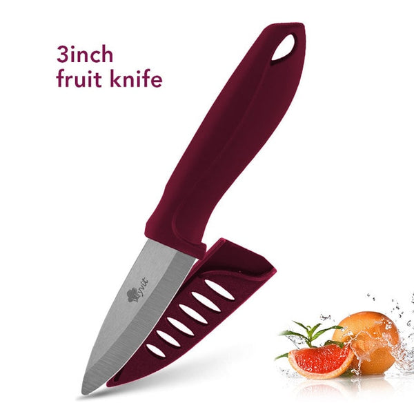 Ceramic knife 3 /4 /5 /6 Inch Ceramic Knife Black Blade Ergonomic Handle Kitchen Fruit Paring Gift Knife Japanese Sashimi