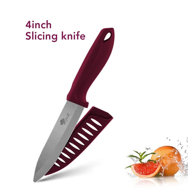 Ceramic knife 3 /4 /5 /6 Inch Ceramic Knife Black Blade Ergonomic Handle Kitchen Fruit Paring Gift Knife Japanese Sashimi