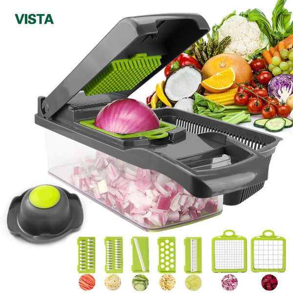 vegetable cutter multifunctional Mandoline Slicer Fruit  Potato Peeler Carrot Grater Kitchen accessories basket vegetable slicer