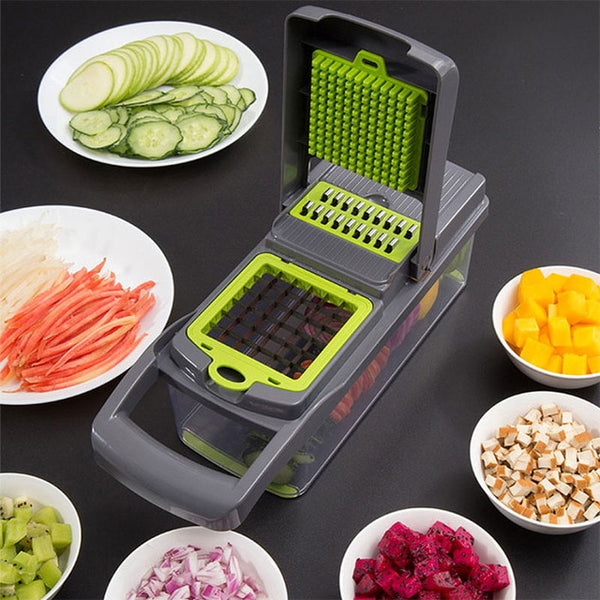 vegetable cutter multifunctional Mandoline Slicer Fruit  Potato Peeler Carrot Grater Kitchen accessories basket vegetable slicer