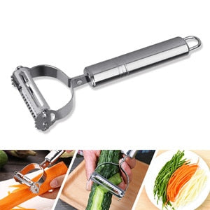 Konco Multi-functional Vegetable Fruits Tool Potato Masher ricer Vegetable Mandoline slicer Peeler Cutter Carrot Shredder Grater