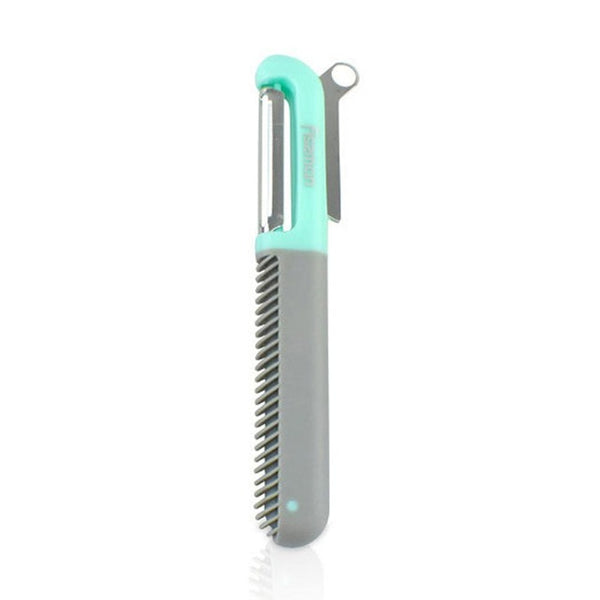 Fissman Stainless Steel Multi Function Peeler Vegetable Potato Peeler Vegetable Cutter Fruit Melon Planer Grater Kitchen Peeler