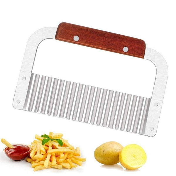Stainless Steel Potato Slicer Tomato Cutter Tool Shreadders Lemon Cutting Holder Banana Cutter Cooking Tools Kitchen Accessories