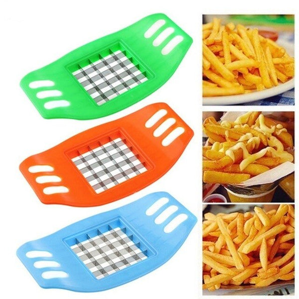 Stainless Steel Potato Slicer Tomato Cutter Tool Shreadders Lemon Cutting Holder Banana Cutter Cooking Tools Kitchen Accessories