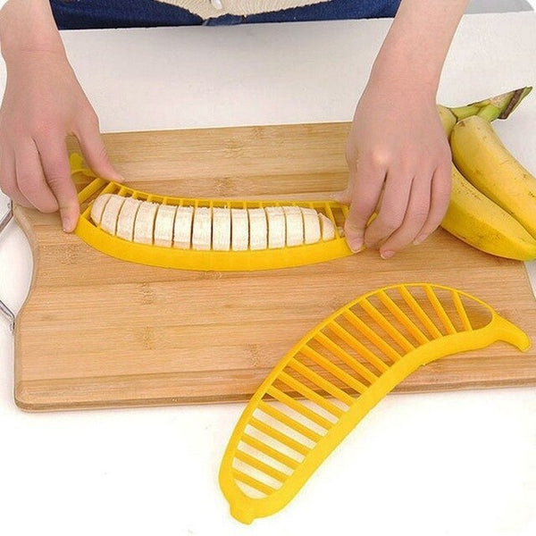 Stainless Steel Potato Slicer Tomato Cutter Tool Shreadders Lemon Cutting Holder Banana Cutter Cooking Tools Kitchen Accessories